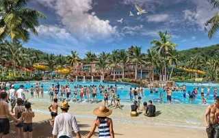 Công viên nước chủ đề tại Blanca City hứa hẹn trở thành điểm đến vui chơi giải trí hấp dẫn.