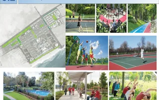 Không gian công viên cây xanh tại dự án Sun Group Vũng Tàu, mang đến môi trường sống lý tưởng với nhiều tiện ích.