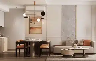 Không gian sống hiện đại tại Masteri Rivera Đà Nẵng, nâng tầm chất lượng cuộc sống cộng đồng cư dân.